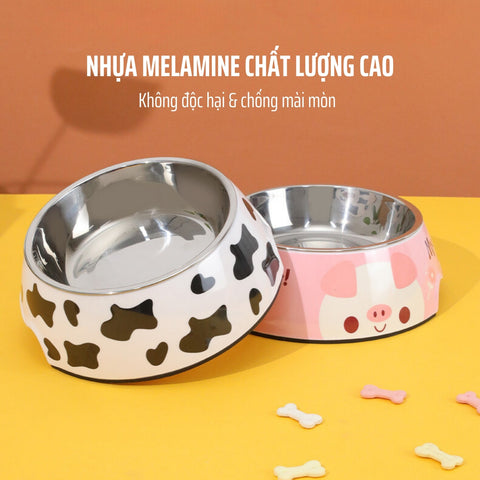 Chất liệu nhựa Melamine không độc hại và chống mài mòn