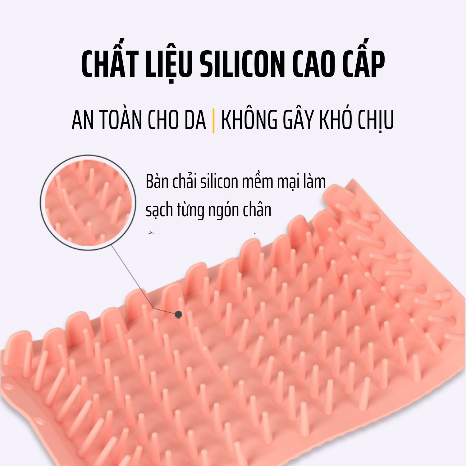 Chất liệu và cấu tạo của cốc rửa chân chó mèo Carno