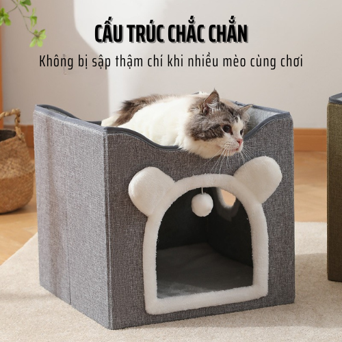 nhà cho mèo chơi đùa