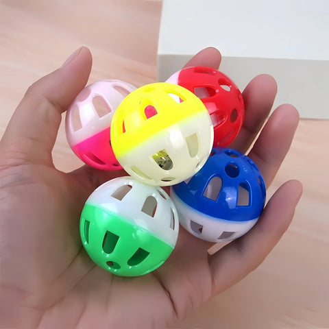 quả bóng lục lạc bằng nhựa cho thú cưng