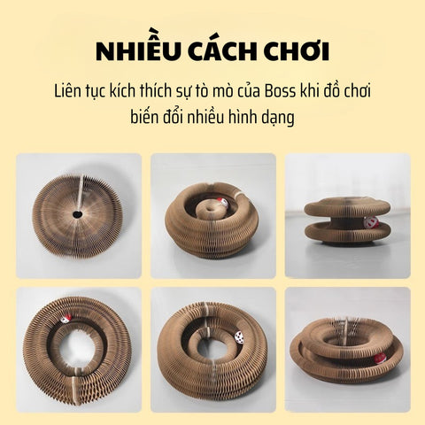 ưu điểm của đồ chơi cho mèo bàn cào móng