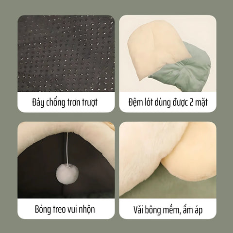 Ưu điểm của ổ mèo mùa đông