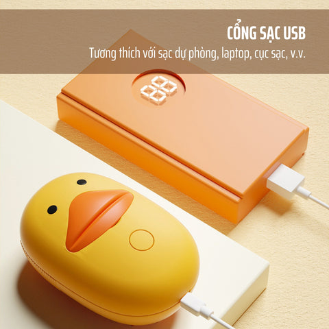 Cổng sạc USB tiện lợi của bàn chải hơi nước